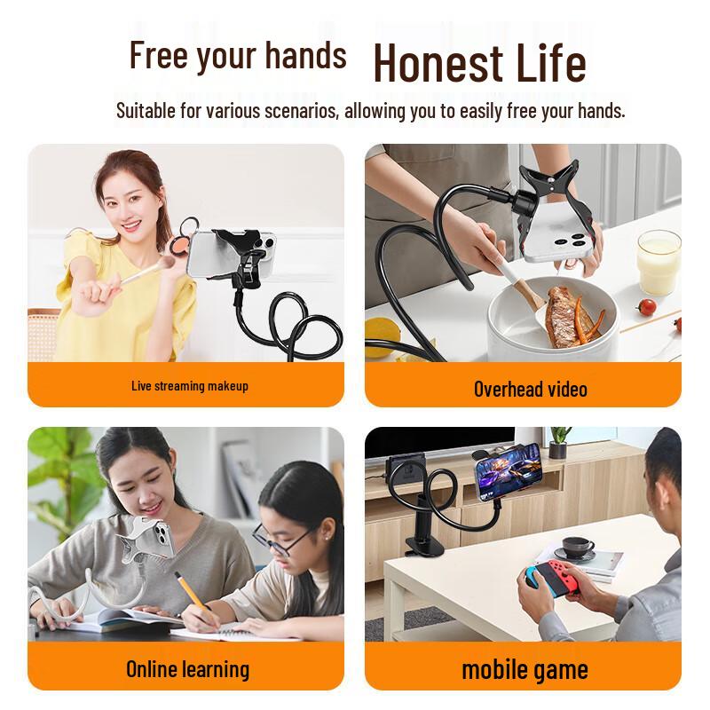

Biyaz Bedside & Desktop Phone Holder Clip білий
