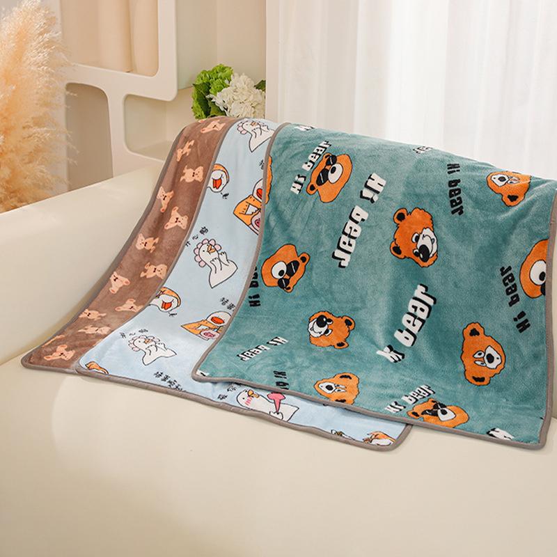 2026 New Soft Pet Blanket Spring Warm Dog Bed Blanket Cute Pet Sheets Warm Mat Comfortable Cat Dog Pad Blanket Pet Accessories