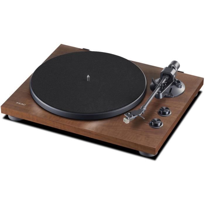 Gramofon - TEAC - TN-280BT A3 - Ořech - Bluetooth - RCA - 33/45 ot/min