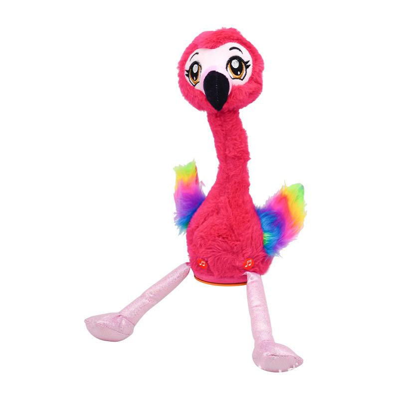 

The Funky Flamingo Singing Dancing Robotic Toy Childern Gift Home Decoration