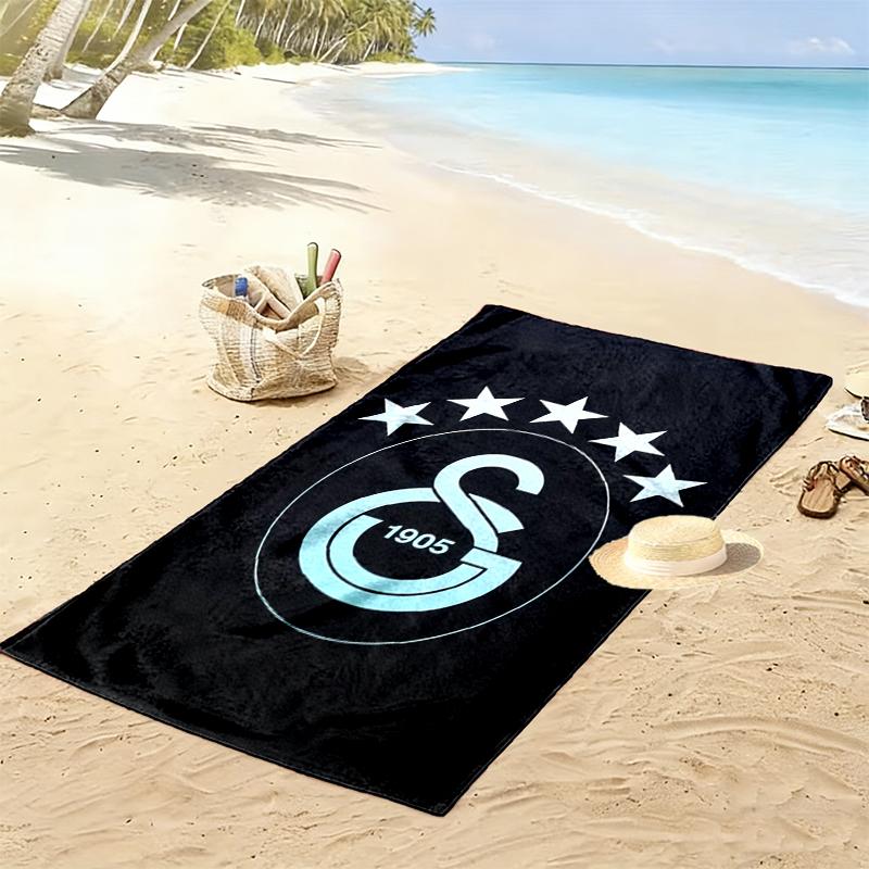 Galatasaray SK Beach Towel Suitable for Various Scenarios Such As Kitchen, Bathroom and Beach Swimming