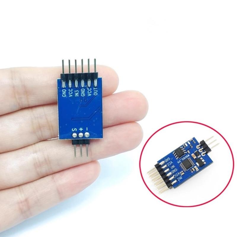 3 Channel Video Switcher Module 3 Way Video Switcher Unit for FPV Camera Video Switching Module Electronic Accessories