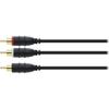 Audio-Technica AT-BC65/3.0 Car Audio Cable for Subwoofers, RCA, OFC, Heat-Resistant, Gold-Plated ...