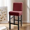 Dining Chair Slipcovers Machine Washable Polyester Fabric Nonslip Designs Various Color For Home Decoration