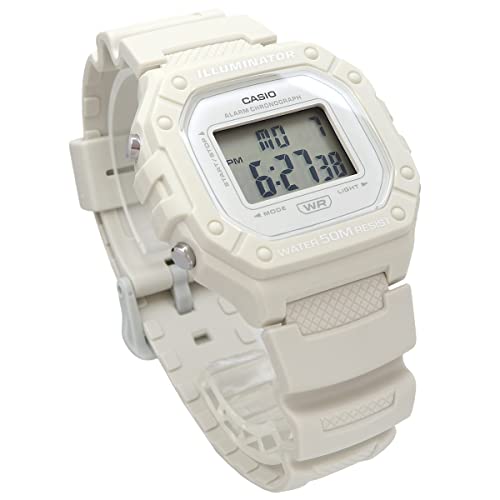 Casio CASIO Standard Digital Watch W-218HC-8AV Men's Ladies Cheap Casio Chipkasi Beige Overseas...