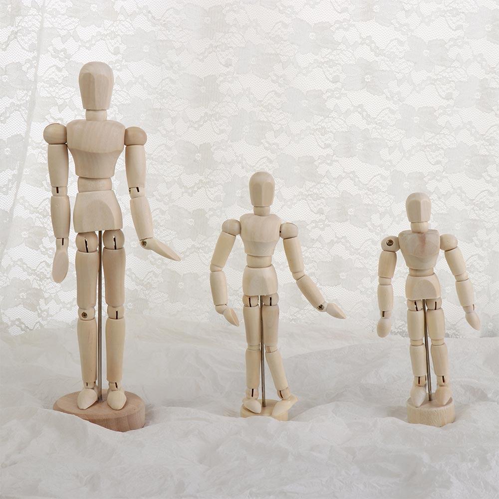 Limbs Art Models Home Decor Sketch Draw Wooden Toy Mannequin Figure Model Action Toy Figures