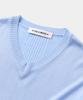 Laikeueomojeu Line V-Neck Knit_Light Blue