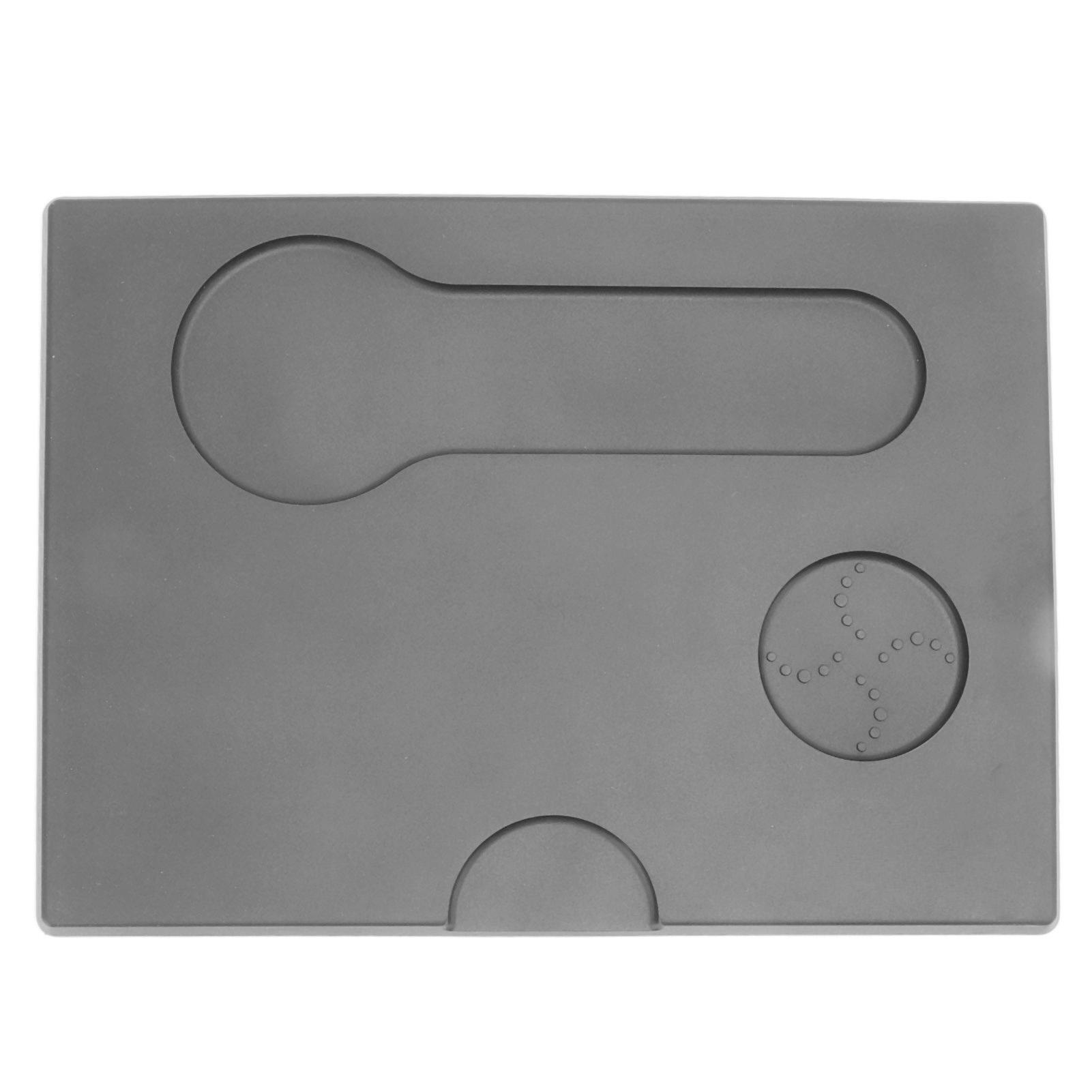 

Coffee Tamper Mat Multifunctional Anti Slip PVC Corner Tamping Pad Portafilters Holder Pad for Home Kitchen Bar Shop