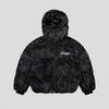 Giacca con cappuccio in cotone alla moda invernale con stampa di lettere Hip Hop Streetwear Unisex