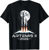 T-shirt Artemis II Retour sur la Lune 2026