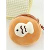 Briskstyle Cute Mini Fish Cat Pouch Keyring Coin Purse