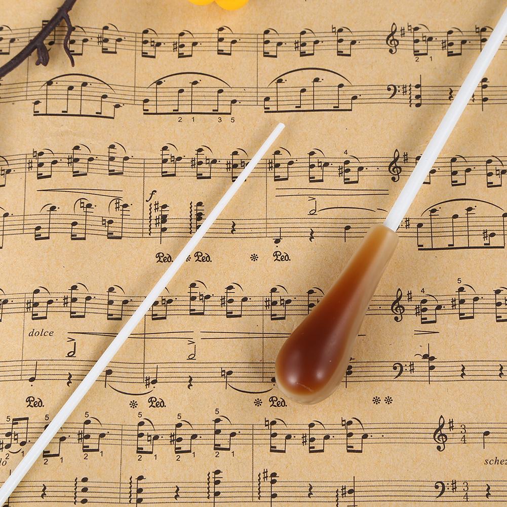 Professionelles Dirigentenstab-Set aus Kunstharz für Konzerte, Bühnenauftritte