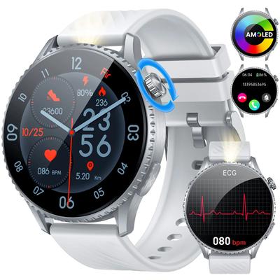 2026 Neue +PPG Gesundheitsüberwachung Smartwatch Herren Blutdruck Körpertemperatur Sport NFC Smartwatch Für Samsung OPPO VIVO