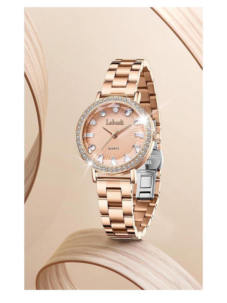 La Baoli Women's Waterproof Quartz Steel Wristwatch LA788