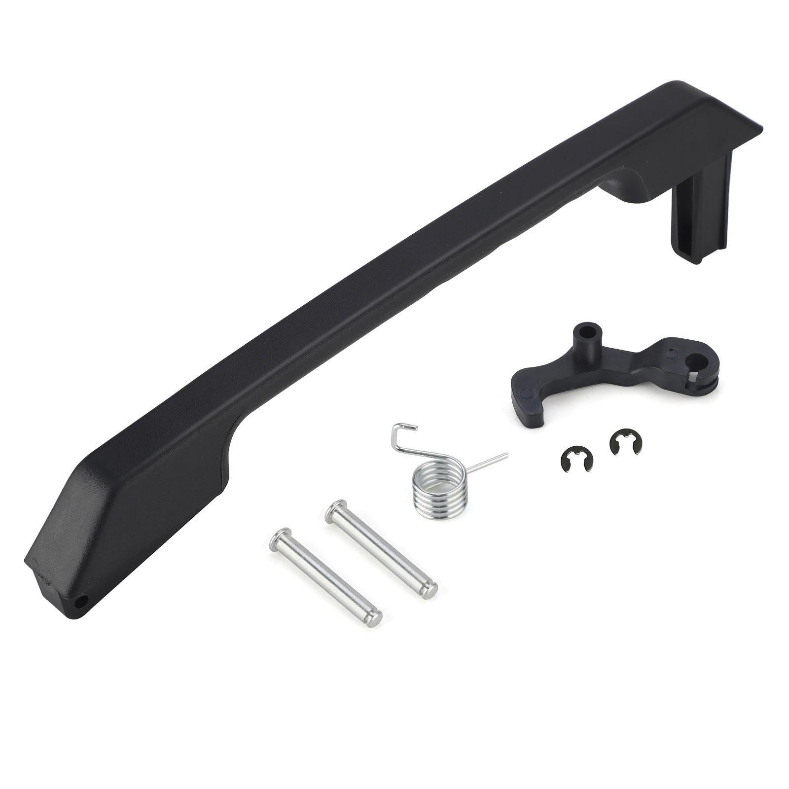 For Hummer H2 2003-2009 Rear Lift Gate Latch Handle Rear Grip Lever Black Tailgate Handle Exterior Textured Lever 15135441 REAR