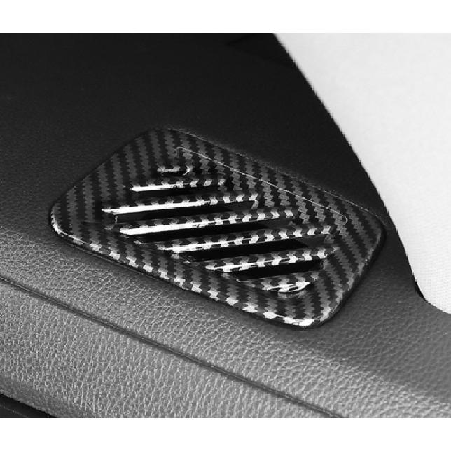 For Toyota Highlander - Carbon fiber abs Dashboard Air Vent Cover Trim