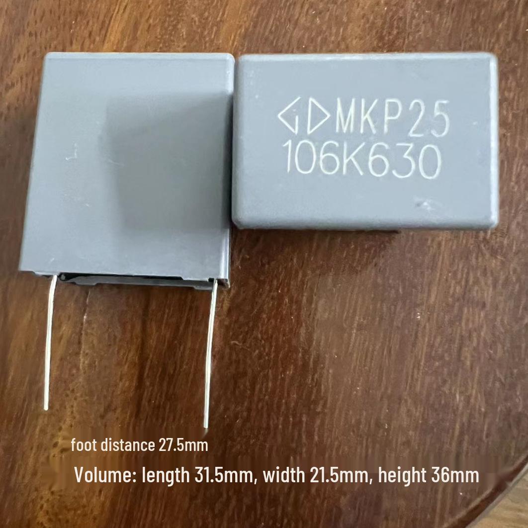 

630V 10uF Safety Capacitor, 27.5mm Lead Spacing