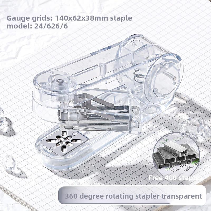 Portable Stapler Portable Binding Machine Mini Binder Labor-Saving Home Use Stapler Office Stationery for School Supplies