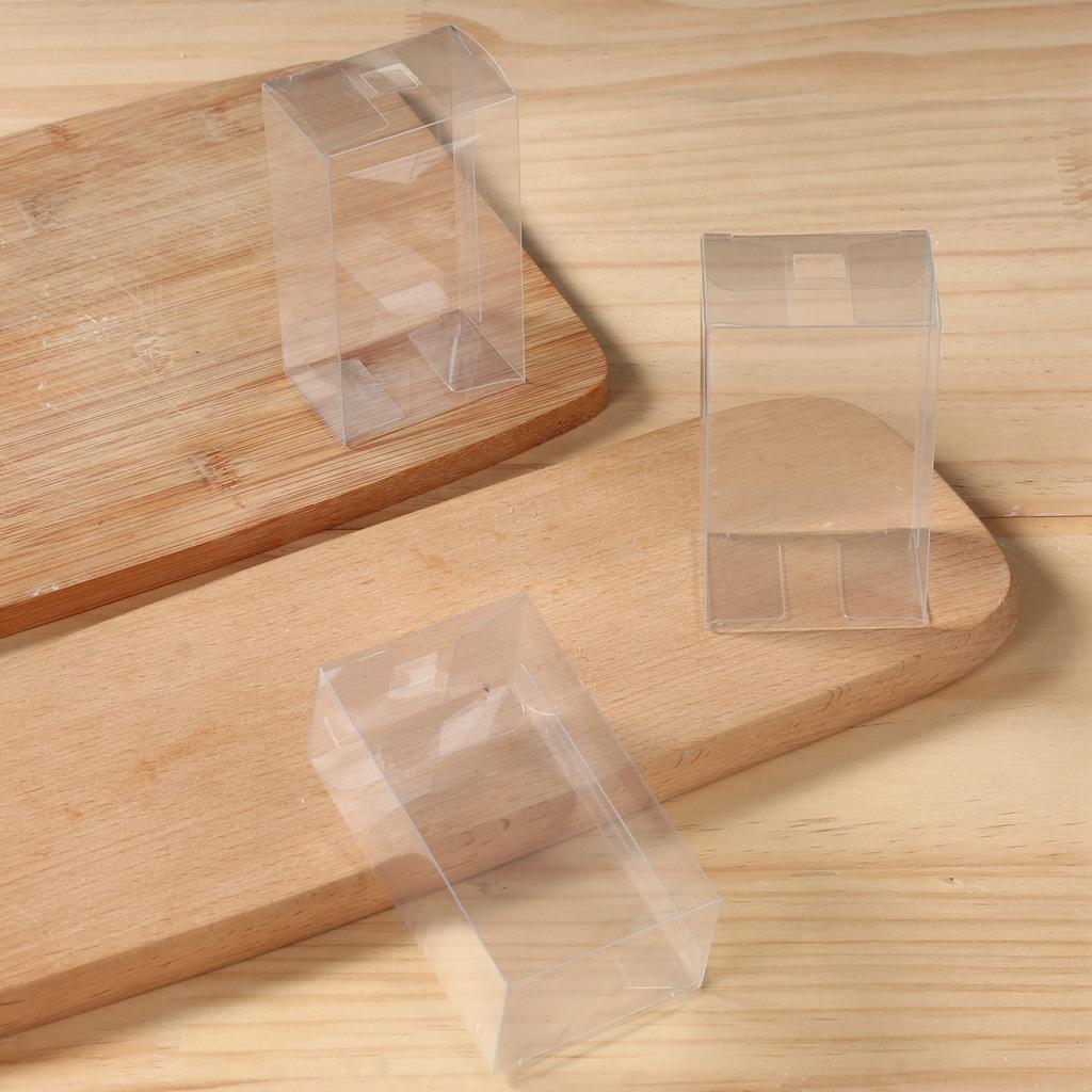 Multi-size Transparent PVC Plastic Box Candy Chocolate Cookies Toy Gift Packaging Box Jewelry Display Boxes Wedding Party Favors