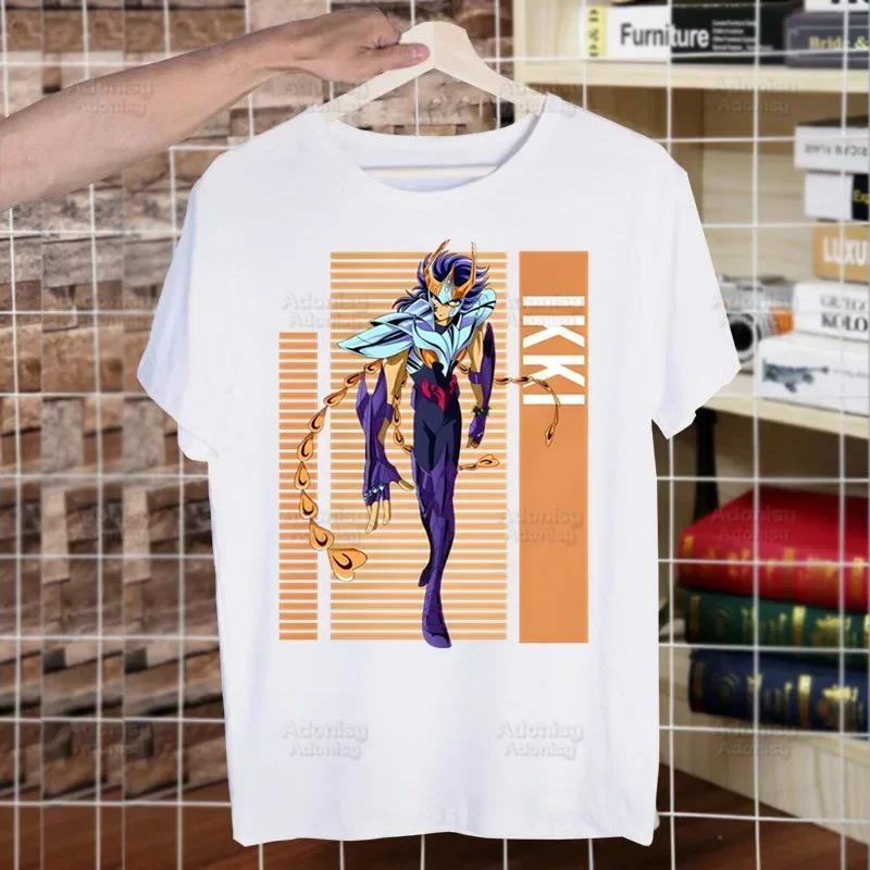 Saint Seiya Anime Manga Phoenix T-shirts Summer Men/Women Hip Hop Funny Print Tshirt Streetwear T Shirts Short Sleeve Tops