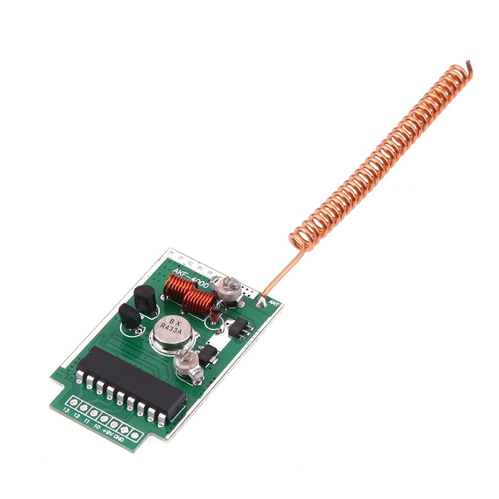 Wireless Transmitter Module Kit for Remote Control 433MHz Frequency and 4km Transmission Distance Suitable for Open Area Usage