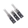 C45 Electrical Installation Guide Rail Buckle 35MM U Shaped DIN Rail Holder Universal Rail Buckle Rail Fixed Clamp Fastener Clip