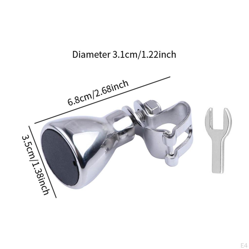 Spinner Steering Wheel Knob Replace Knobs for Marine Yacht 6.8x3.5 cm