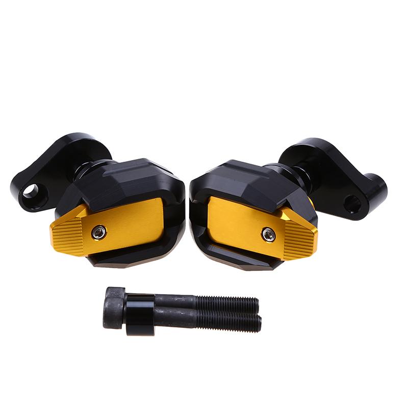 1 Pair Motorcycle Frame Slider Protectors For Yamaha R1 2004 2005 2006 Scooter Falling Protector Aluminum Black/Blue/Gold
