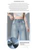 Women's Tencel Lyocell Wide-Leg Jeans: Summer 2025 Lightweight Loose Fit with Slim Draped Design