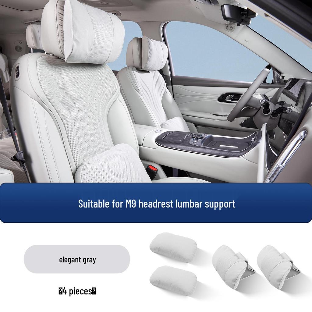 Geely Galaxy M9 Headrest Lumbar & Neck Support Cushion Accessory