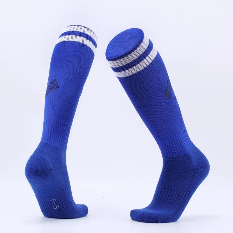 Football Socks Sports Socks Over Knee Stockings Men'S And Women'S Towel Bottom Thickened Children'S Football Socks Breathable And Sweat-Absorbing