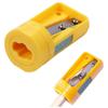 Carpenter Pencil Sharpener- 4 Pack Manual Pencil Sharpener for Flat Carpenter Pencils , Portable Pencil Sharpening Tool