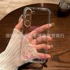 Pink English for Samsung S26ULTRA mobile phone case Galaxy S23 fine hole S25 transparent NOTE20 anti-drop
