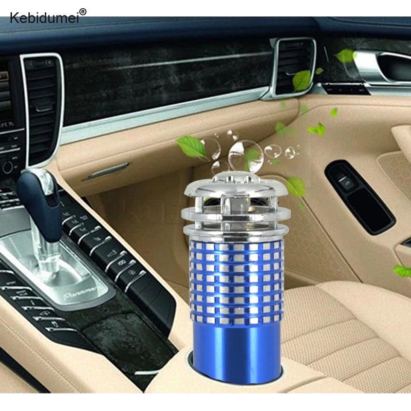Vehicle Air Purifier Mini Auto Car Fresh Anion Ionic Oxygen Bar Ozone