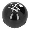 Gear Shift Knob with Cap Decorative Cover Replacement Kit Fit for Fiat 500 500C 2007‑2018 LHD RHD