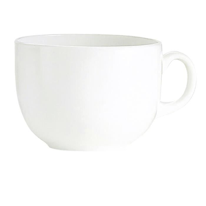 Tasse - Luminarc - Grand Blanc - Verre - 720 Ml - 6 Unités