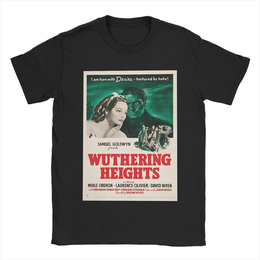 Wuthering Heights TShirt Summer Cotton T Shirts For Mens Harajuku Pattern Tee Shirt Short Sleeves Vintage Top Tees
