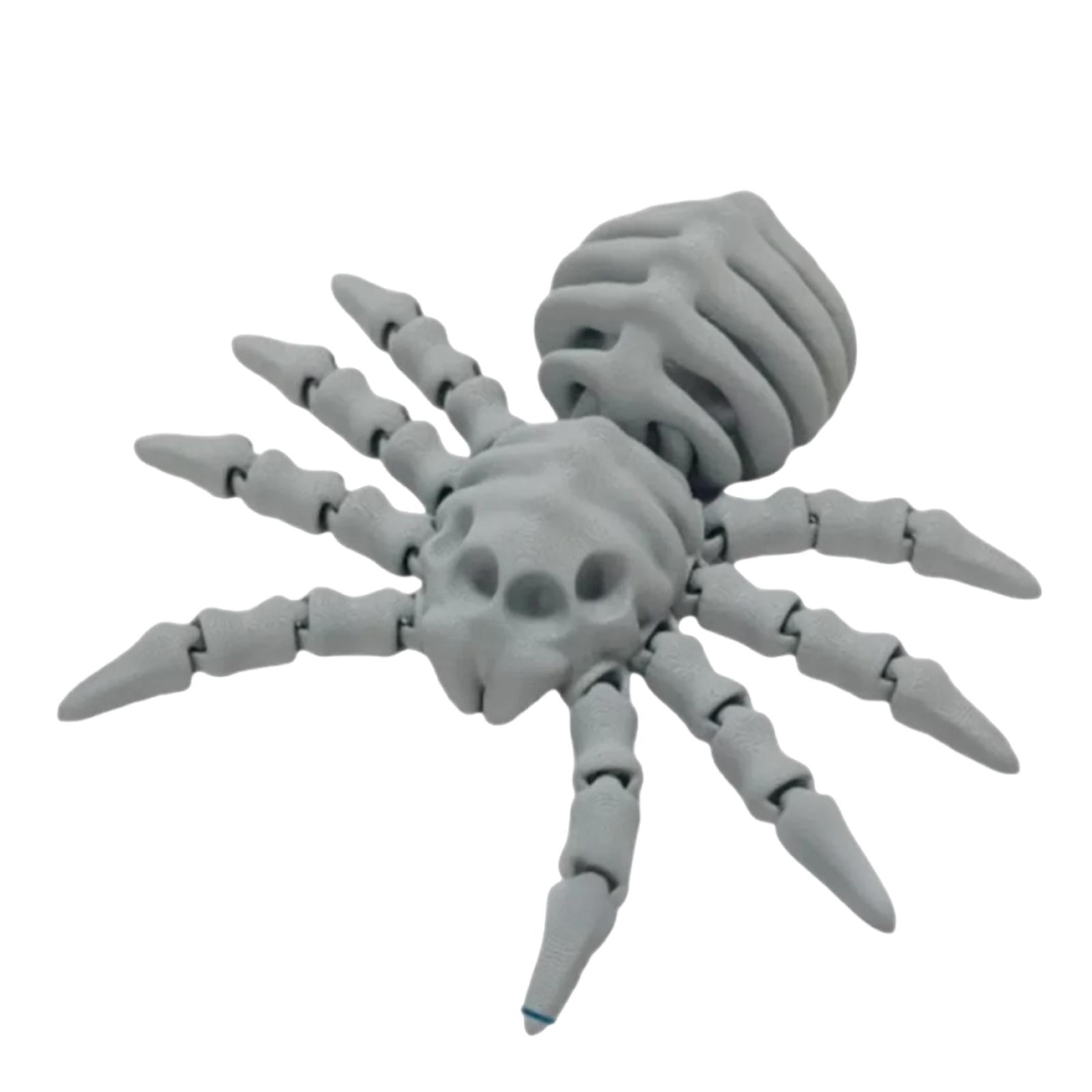 

3D Printed Skeleton Model, Fully Articulated Movie Prop, Collectible Miniature Statue, Sci-fi Horror Decoration