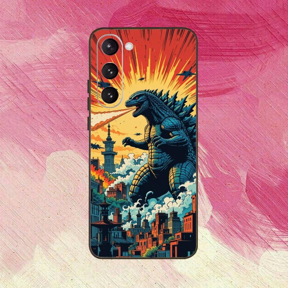 Japan Monster G-Godzillas  Phone Case For Samsung Galaxy A73,A72,A71,A70,A53,A52,A51,Others Soft Black Cover