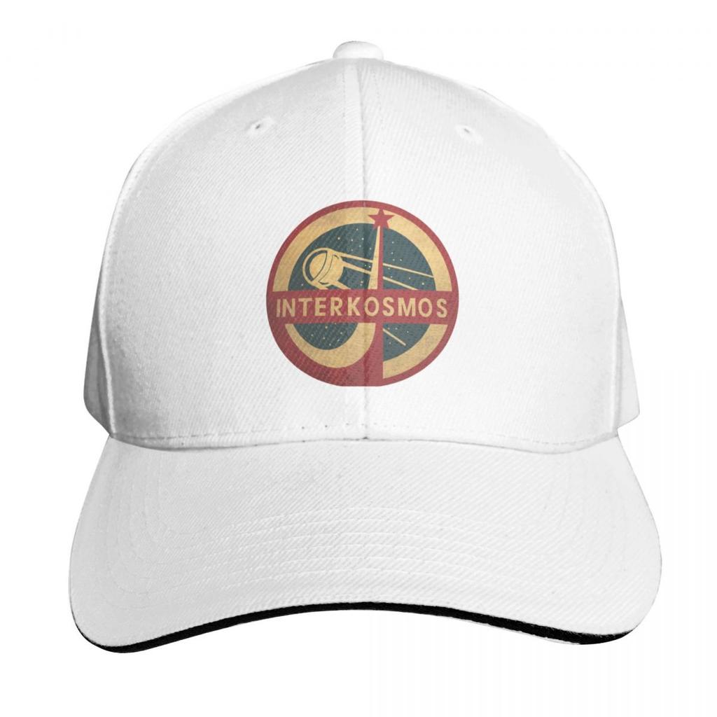 Vintage Interkosmos Space Program Sputnik Satellite Baseball Cap Cute New In Hat Military Cap Unisex Hats For Women Unisexs