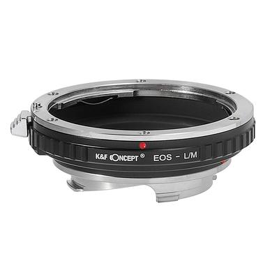 Προσαρμογέας Βάσης Φακού Concept EF mount lens Leica M mount K&F KF-EFM2 (Μετατροπή Canon)