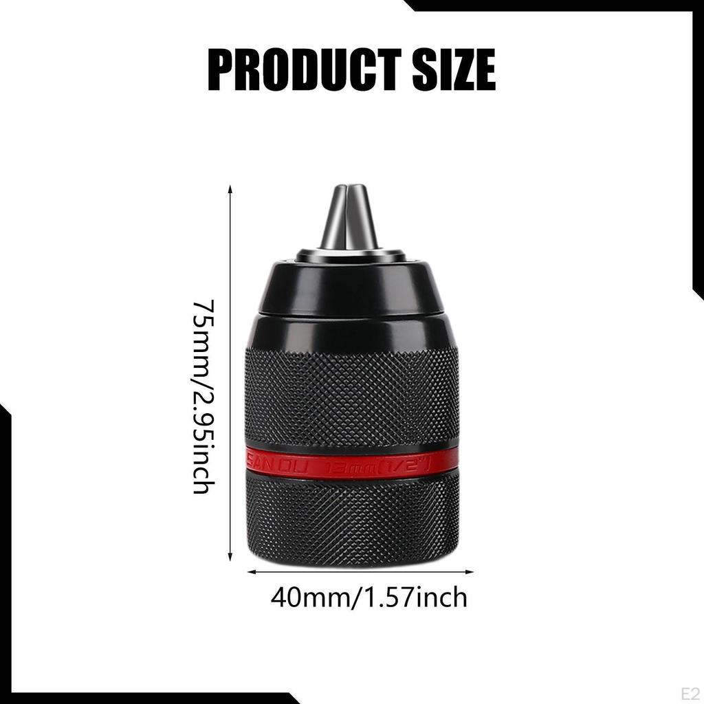 3/8 In Keyless Drill Chuck for Hand Electric