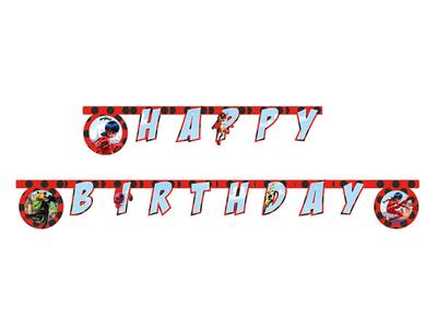 Miraculum Birthday Banner 200Cm