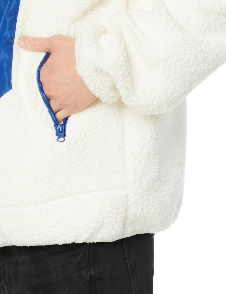 Improves Men's UAU Boa Outdoor Stand-Zip Blouson, 50477, Off-White