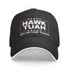 Hawk Tuah Spuckt Darauf Lustige Baseballkappe Vintage Sandwich-Kappe Unisex Stil Verstellbarer Sonnenhut Reise Geschenk