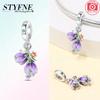 Charms Plata Originales Polychromatic Beads For Charms Real Copper Fashion Bracelet Beads Jewellery Producing Women'S Gift