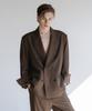 Decoroso Cier Peaked Double Overfit Jacket [Brown]