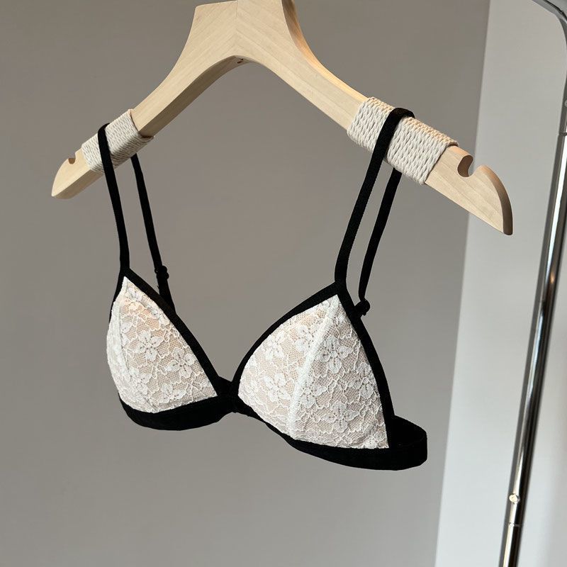 Dreiecksunterwäsche für Damen Kabelloser ultradünner Dreieckskupf-BH