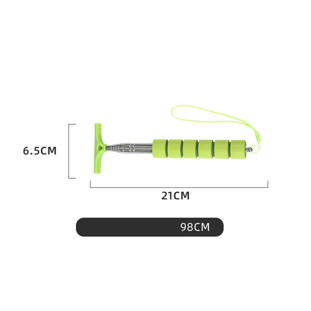 Automatisk spegel-skrapare, Långt handtag för rengöring av spegel