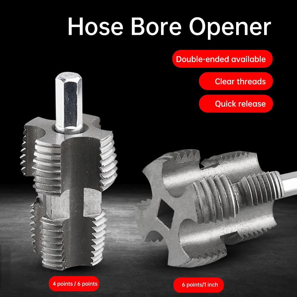 4 Points 6 Points PPR Water Pipe Internal Thread Opener For PVC Plastic Pipe Thread Tap Hand Electric Drills Hand Tools